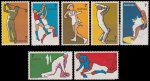Australia 1974 Stamps Badminton Cricket Golf Tennis Etc MNH