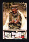 Pakistan Beautiful Postcard Money Changer