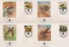 WWF Guinee 1987 Beautiful Fdc African Wild Dogs