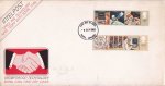 Great Britain 1982 Fdc Space Age Technology