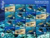 WWF Penrhyn 2014 Stamps Pacific Green Turtles MNH