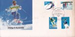 Australia Fdc 1984 Skiing In Australia