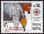 Nepal 2000 Stamp 50th Anniversary of Geneva Convention MNH