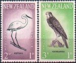 New Zealand 1961 Stamps Birds