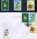 Laos 2000 Fdc & Stamps Flower Series Marigold