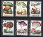 Bulgaria 1991 Stamps Mushrooms MNH