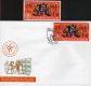 Laos 2001 Fdc & Stamps International Year Of Volunteers