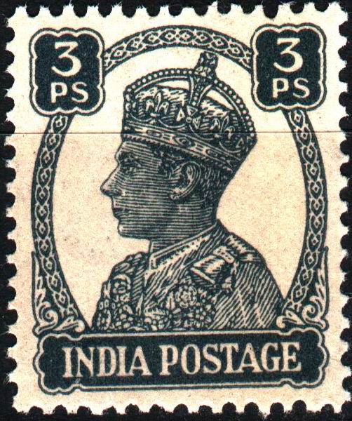 British India 1937 KGVI 1 Rupee Stamps MNH - Click Image to Close