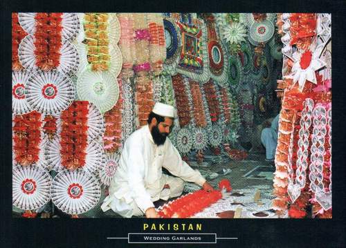 Next Pakistan Beautiful Postcard Wedding Garland Shop