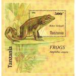 Tanzania 1995 S/Sheet Wildlife Protection Frogs