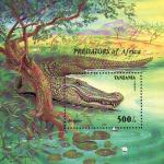 Tanzania 1995 S/Sheet Crocodile