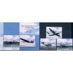 Malaysia Fdc S/heet Stamps Air Transportation Aircrafts