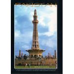 Pakistan Beautiful Postcard Meenar e Pakistan Lahore