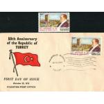 Pakistan 1973 Fdc & Stamp Kemal Ataturk