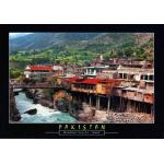 Pakistan Beautiful Postcard Bahrain Swat Valley