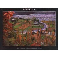 Pakistan Beautiful Postcard Autumn On KKH