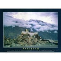 Pakistan Beautiful Postcard 3 Hightest Mountain Peaks Of World