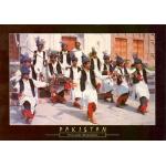 Pakistan Beautiful Postcard Punjabi Bhangra