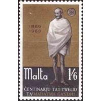 Malta 1969 Stamps Gandhi Centenary