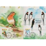 Liechstein 1986l Maxi Cards Birds