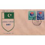 Pakistan Fdc 1960 Armed Forces Day