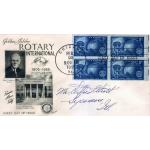 USA Fdc 1955 Rotary International