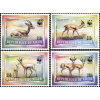 WWF Niger 1988 Stamps Chinkara Gazelle