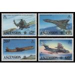 Ascension 1983 Stamps Aircrafts Planes Royal Navy
