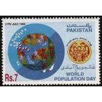 Pakistan Stamps 1994 World Population Day