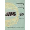 Pakistan Fdc 1963 Brochure & Stamp Declaration Human Rights