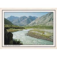 Pakistan Beautiful Postcard Punial Valley & River Gilgit