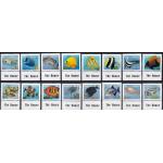 Dominica 1990 Stamps Marine Life Fishes