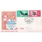 Germany Fdc 1976 Olympic Games