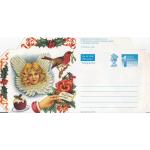 Great Britain 1992 Postal Stationey Aerogramme Christmas