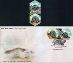 India Fdc 2008 Brochure & Stamps Aldabra Giant Tortoise
