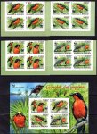 WWF Burundi 2011 Imperf S/Sheet & Stamp Birds MNH
