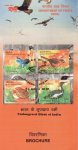 India Fdc 2006 S/Sheet & Stamps Endangered Birds Of India