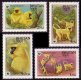 WWF Bhutan 1984 Stamps Golden Langur