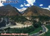 Pakistan Beautiful Postcard Karakoram Highway