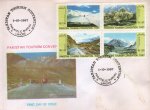 Pakistan Fdc 1987 Tourism Convention Mountain Peaks