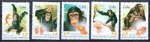 Cuba 1998 Stamps Evolution of Chimpanzee's MNH