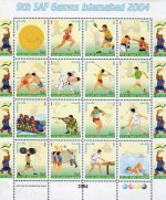 Sports Souvenir Sheets & Stamps