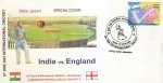 India Fdc 2006 India Vs England One Day International M S Dhooni