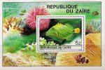 Zaire 1978 S/Sheet Fish MNH