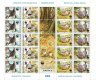 WWF Yugoslavia 2000 Stamps Sheet Birds Partridges MNH