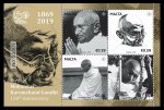 Malta 2019 S/Sheet Birth Anniversary of Mahatma Gandhi