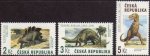 Czech Republic 1994 Stamps Prehistoric Animals Dinosaurs