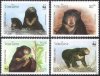 WWF Laos 1994 Stamps Himalayan Bears MNH