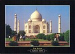 Pakistan Postcard Taj Mahal 7th Wonder Of The World