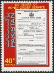 Pakistan Stamps 1980 Centenary of Money Order